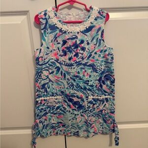 Lilly Pulitzer Kids Dress - Blue and Pink Floral